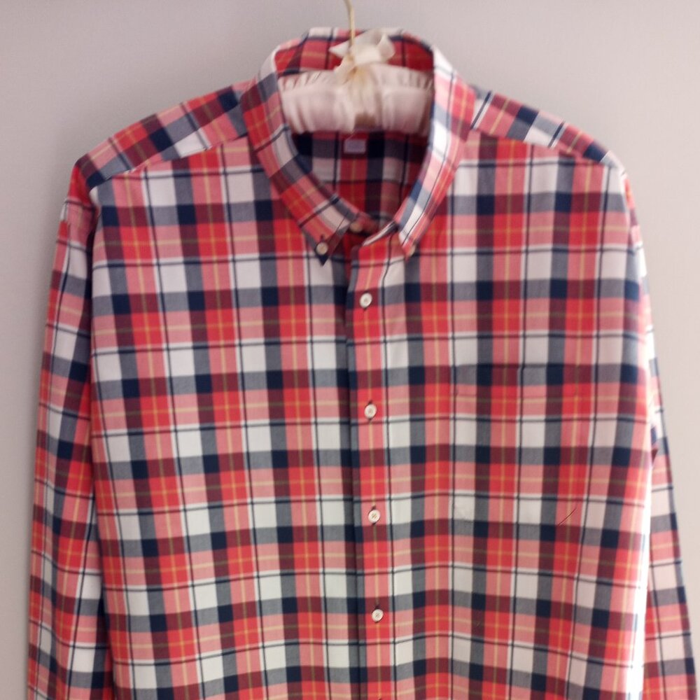 'SOUTHERN TIDE' Check Shirt Size XXL Classic Fit EUC *Worn twice